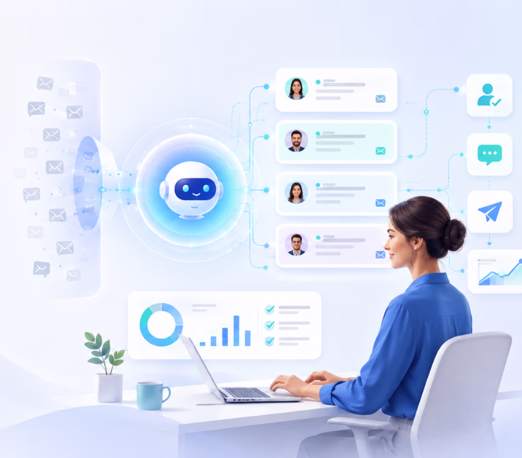 how do people use ai for outbound without inbox fatigue