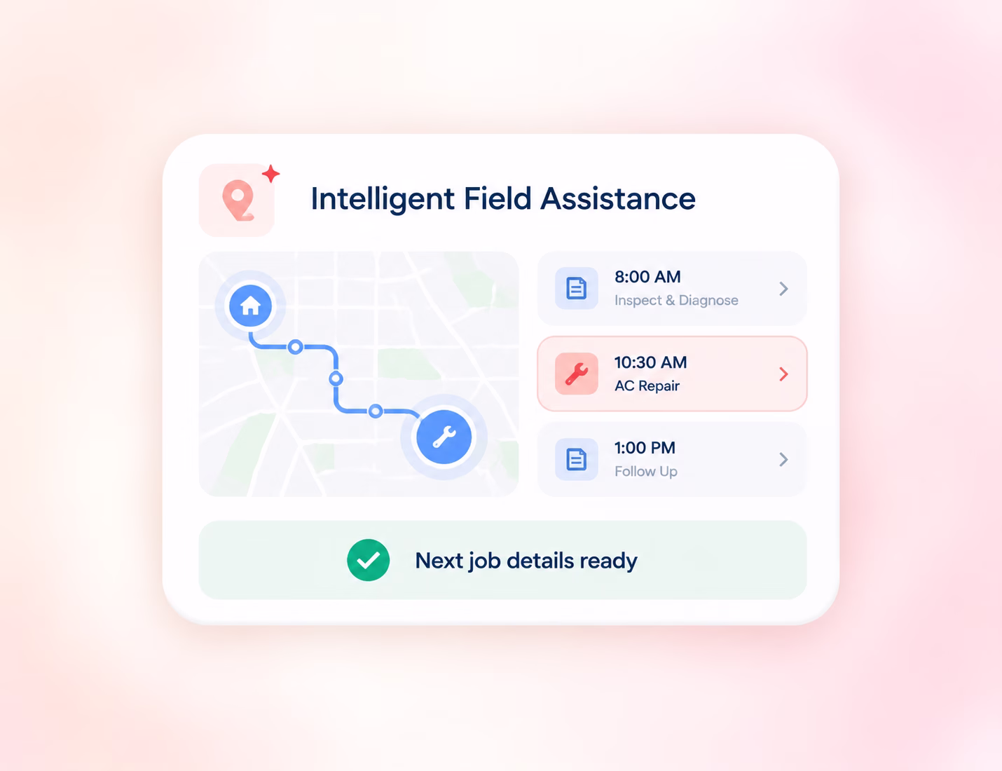 intelligent field assistant commplify