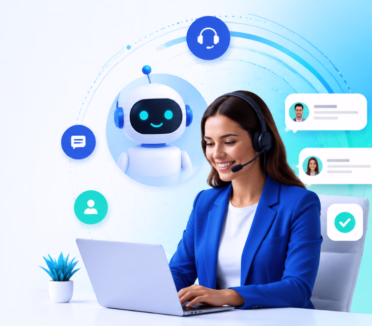 leading customer service solutions with live ai chat support