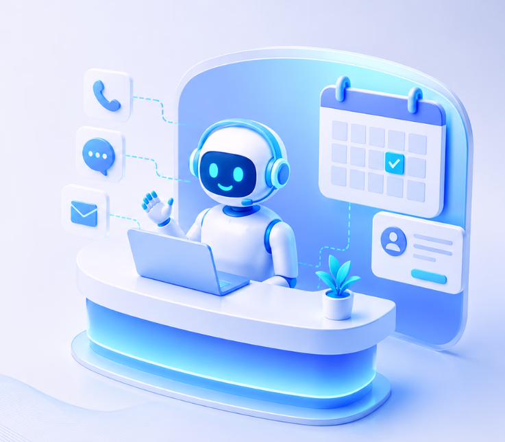 ai receptionist companies for appointment booking