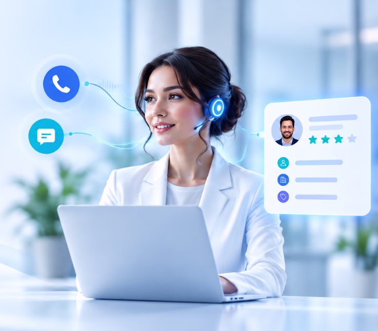 ai virtual receptionist with top lead qualification features