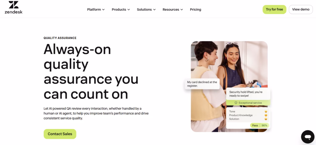 Zendesk QA